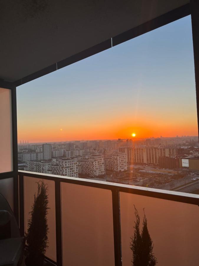 Apartament Skyscrapper Z Widokiem Na Panorame Warszawy Warschau Buitenkant foto